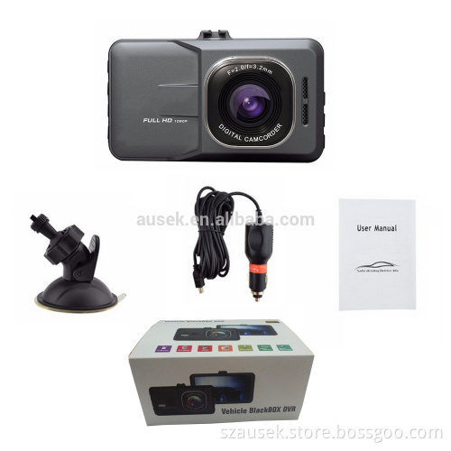 2017 New design 3.0 Inch hidden camera in car mirror with G-Sensor ,Montion Detectioncar car dashboard camera for car recorder